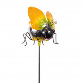 Bee Stainless Steel Stem Decoration - Colors In Motion