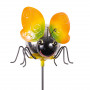 Bee Stainless Steel Stem Decoration - Colors In Motion