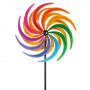 Eolienne Metal Peint Kinetic Sichelrad - Colours In Motion