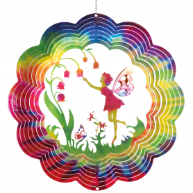 Suspension Acier Inoxydable 300 Fée Fleur - Colours in Motion