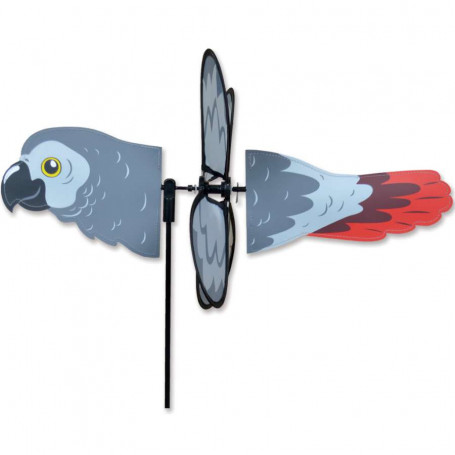 Eolienne Perroquet Gris Africain 30cm - Premier Kites