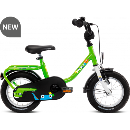 Vélo enfant Steel 12 pouces kiwi-blanc