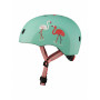 Casque enfant Flamant rose avec LED