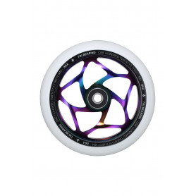 Roue Tri Bearing 120mm Oil Slick/White l'unité - Blunt