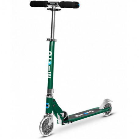 Trottinette Micro Sprite avec roues LED - Vert Sapin