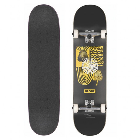 Skateboard Globe G1 Fairweather - Black / Yellow - 8.0"