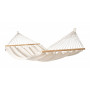 Organic Cotton Double Spreader Bar Hammock - Florencia Latte