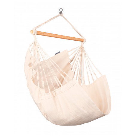 Chaise-hamac Habana en coton bio - Taille Simple
