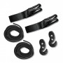 Tree and Pole Suspension Set for Hammocks - TreeMount Black