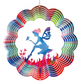 Suspension Acier Inoxydable 300 Fée Fleur - Colours In Motion