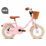 Vélo pour enfants Steel Classic 12 pouces rose rétro