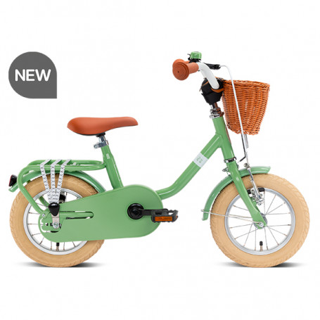 Vélo pour enfants Steel Classic 12 pouces vert rétro