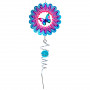 Suspension acier inoxydable Papillon avec sa spirale