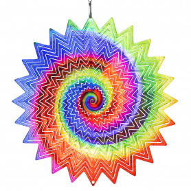 Suspension acier inoxydable Rainbow Vortex