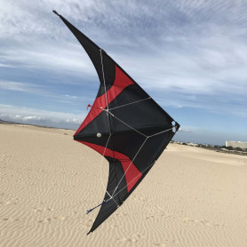 Buddy pilot kite red / black