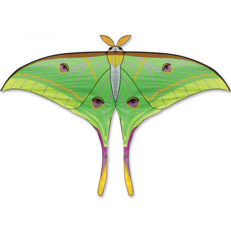 Cerf-volant Monofil Luna Moth Kite par Carsten Domann