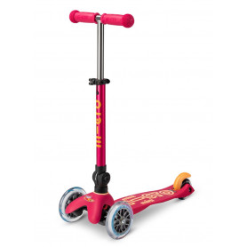 Mini Micro Deluxe PLIABLE Rose - Trottinette 2-5 ans