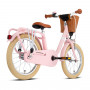 Children's bicycle Steel classic 16 inches retro pink