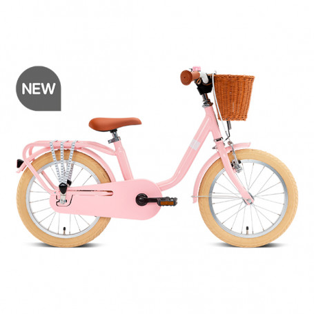 Children's bicycle Steel classic 16 inches retro pink