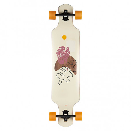 Longboard Globe Geminon 40" Rock - Walnut/Monstera