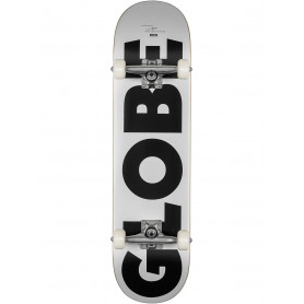 Skateboard G0 Fubar White / Black 8" - Globe