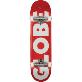 Skateboard G0 Fubar Red / White 8,25" - Globe