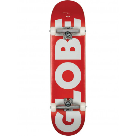 Skateboard G0 Fubar Red / White 8,25" - Globe