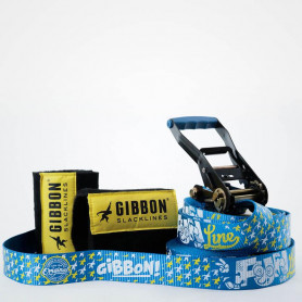 Gibbon Set Fun line + Tree Wear - Slackline beginner kids