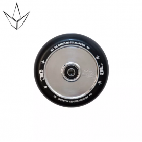 Wheel 110mm Hollow core Chrome unit - Blunt
