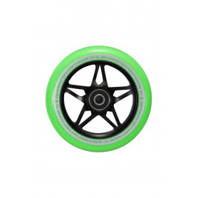 Roue 110mm S3 Black / green l'unité - Blunt