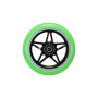 Roue 110mm S3 Black / green l'unité - Blunt