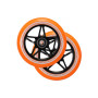 wheel110mm S3 Black / orange l'unité - Blunt