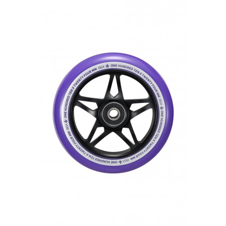 Roue 110mm S3 Black / Purple l'unité - Blunt