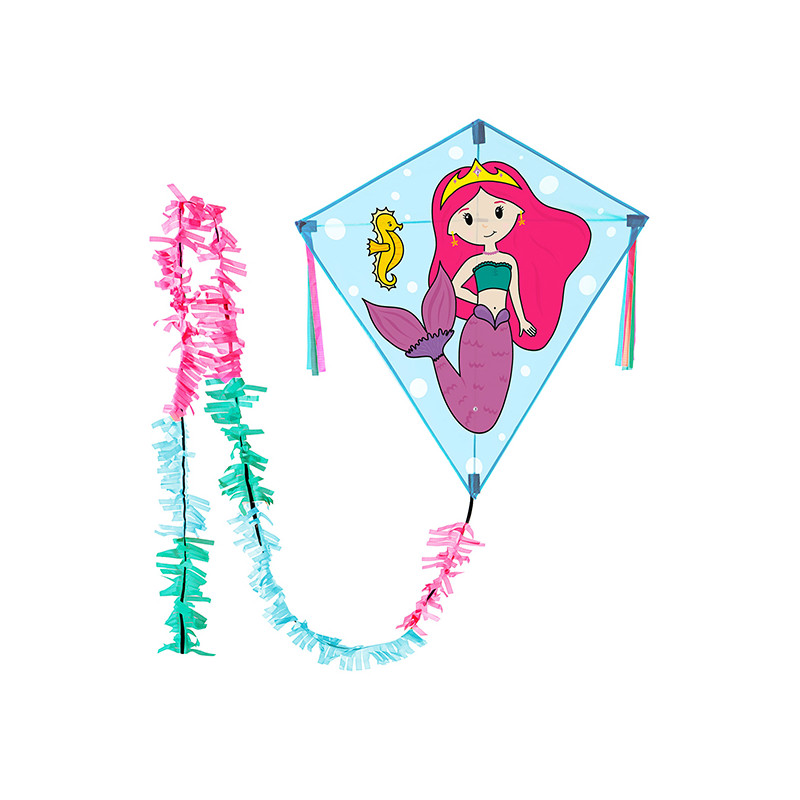 Cerf-volant de sirène pour enfant - Jeux - Jouets