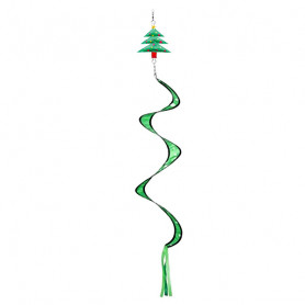 Spirale Sapin de Noël - mobile d'intérieur et d'extérieur