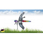 Eolienne libellule 55cm Déco de jardin