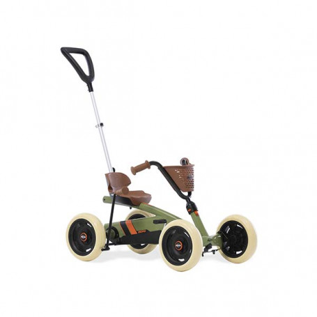 Buzzy Retro 2-in-1 green go-kart (2-5 years)