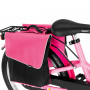 Panniers for bicycles with carrying handles (grey or pink) - Puky