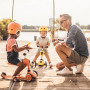 Scoot and Ride Helmet - Lemon Yellow and Kiwi Green - Size XS