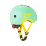 Scoot and Ride Helmet - Kiwi and Yellow - Size XS