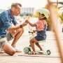 Scoot and Ride Helmet - Kiwi and Yellow - Size XS