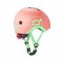 Scoot and Ride Helmet - Peach and Kiwi - Size XS