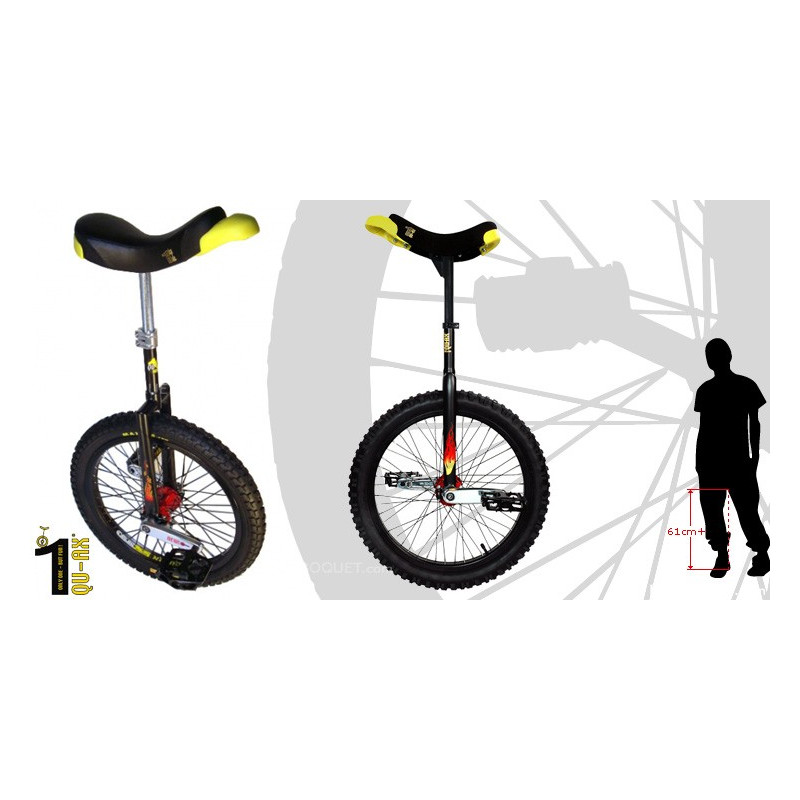 Monocycle d'essai robuste Funsport 20 noir - Sport