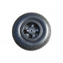 Complete wheel 9" 12mm axle (5-spoke rim)