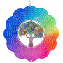 Suspension acier inoxydable Hippie Arbre - Colours In Motion