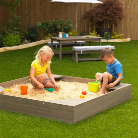 Garden Sandbox - Gray