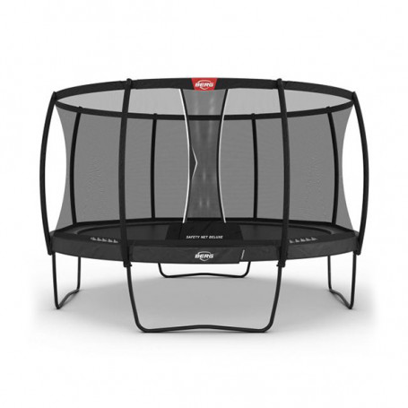 BERG Champion 380 trampoline on legs with Deluxe safety net