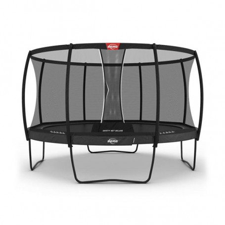 BERG Champion 430 trampoline on legs with Deluxe safety net