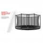 Trampoline BERG Favorit 200 gris semi-enterré avec filet de protection Comfort