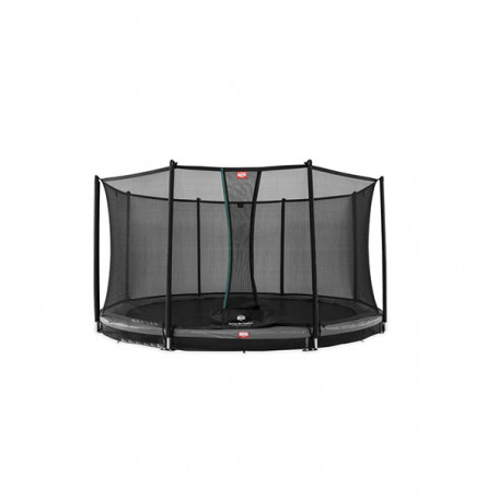 Trampoline BERG Favorit 430 semi-enterré avec filet de protection Comfort